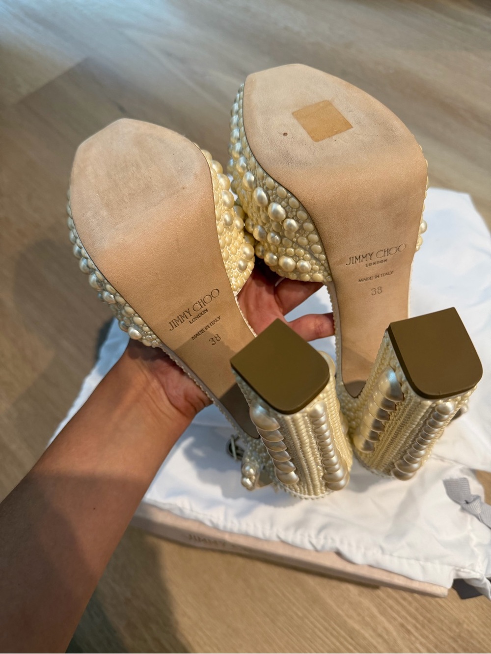 Jimmy Choo Sacaria Platform 120 - Picture 6 of 13